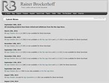 Tablet Screenshot of brockerhoff.net